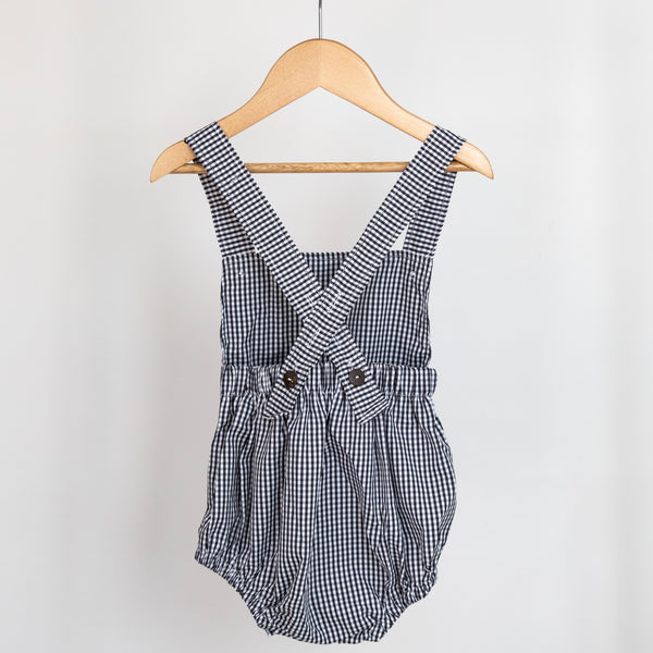 Cross Back Linen Onesie